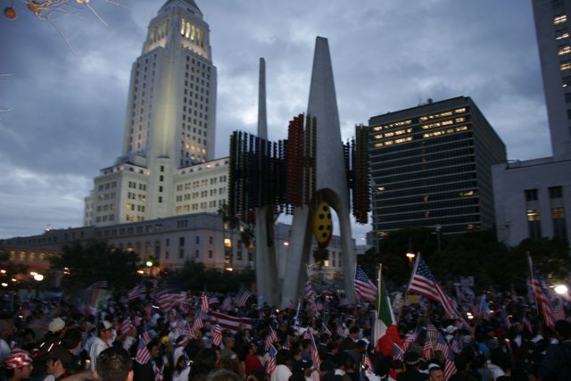 City Vigil at the Clock Tower Building