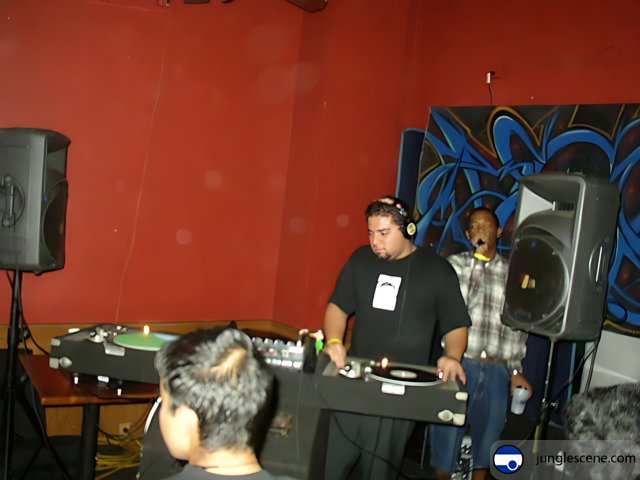 DJ Benjie E at the Club