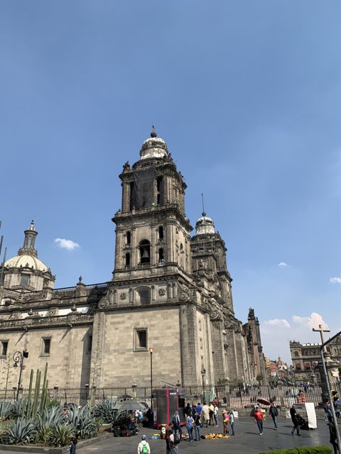 Majestic Gothic Tower at Mexico City