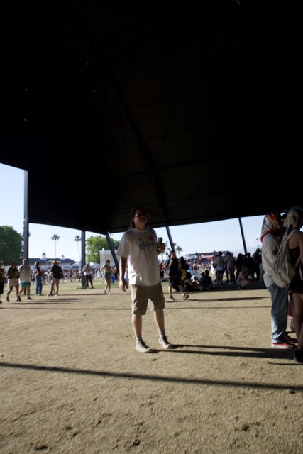 Casual Stroll at Coachella 2024