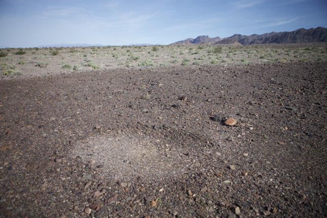 A Peculiar Pit in the Desert