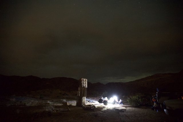 Desert Night Camping