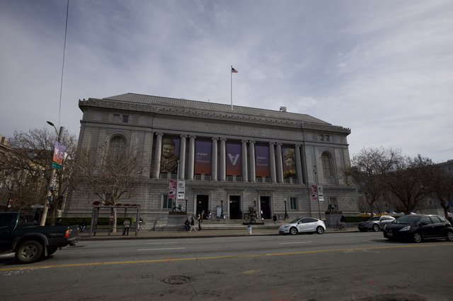 Asian Art Museum San Francisco on Overcast Day
