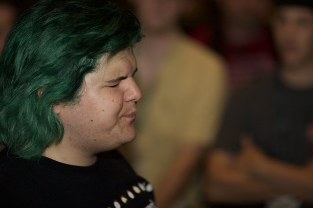 Green-haired rebel