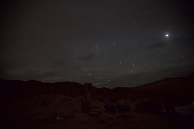 Starry Night Over the Desert
