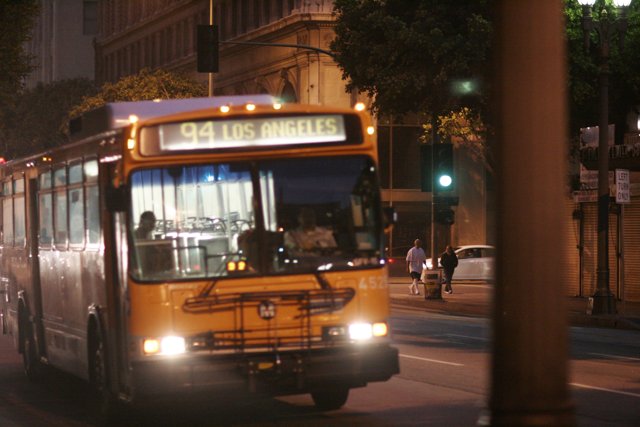 Night Ride on the Bus