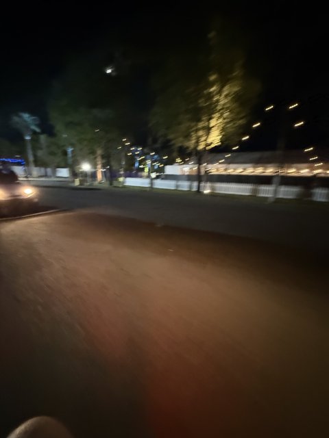 Nocturnal Glow: Urban Nightscape