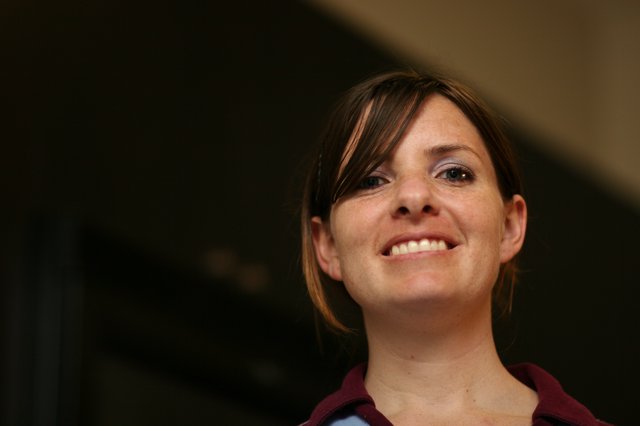 Candid Portrait of a Smiling Woman Named Penelope