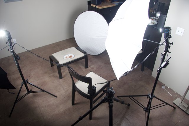 The Spotlight Chair in the Studio