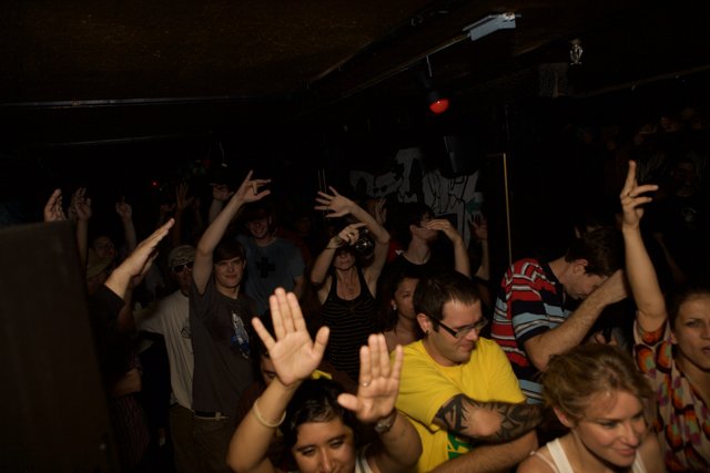 Pure Filth Partygoers Raise the Roof