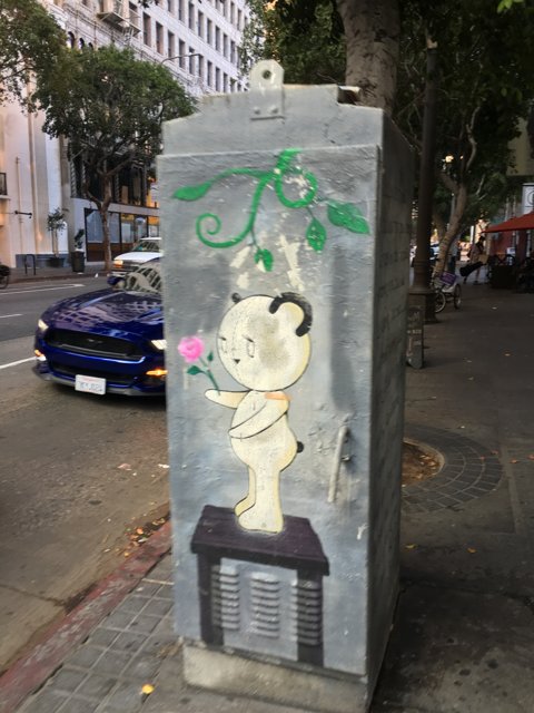 Teddy Bear Street Art