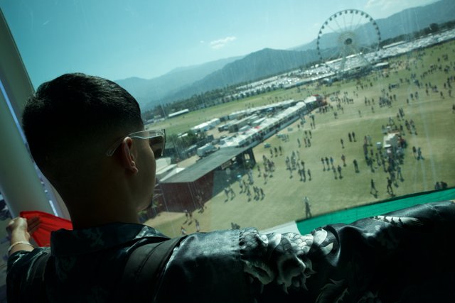 Overlooking Coachella: A Singular Perspective