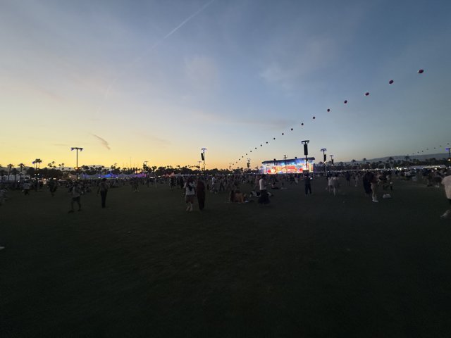 Sunset Glow at the Empire Polo Club