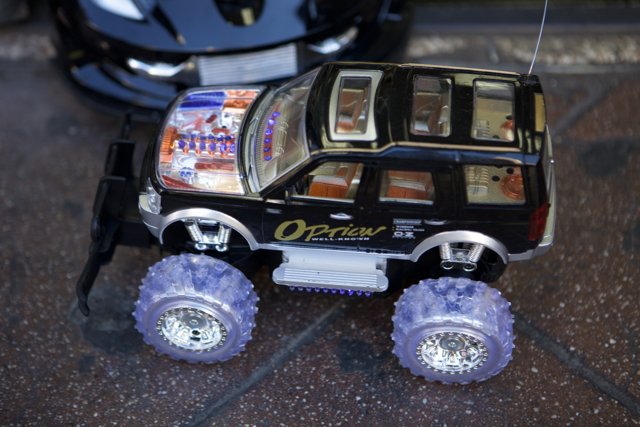 Toy Truck with Alloy Wheels