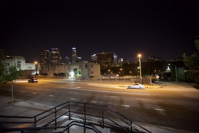 Nighttime Traffic in the Urban Metropolis