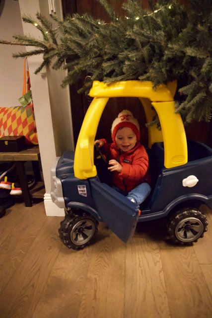 Christmas Joyride: Wesley's First Toy Truck
