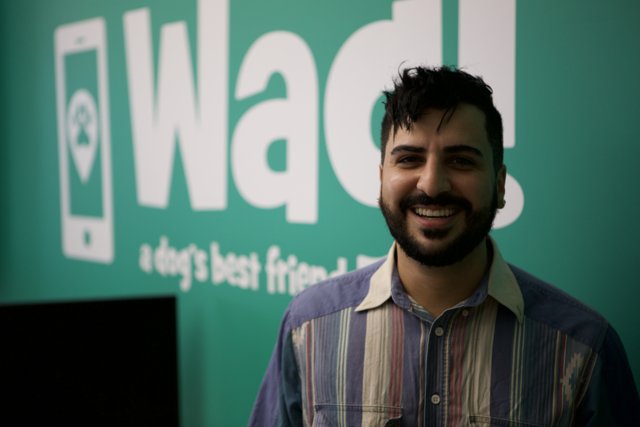 Happy Man with WAD logo
