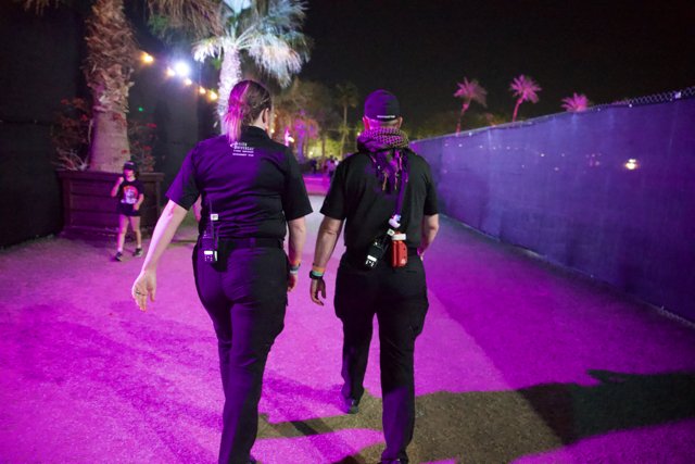 Night Patrol at Coachella 2024