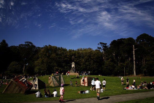 Vibrant Outdoor Gathering in Golden Gate Park, 2023