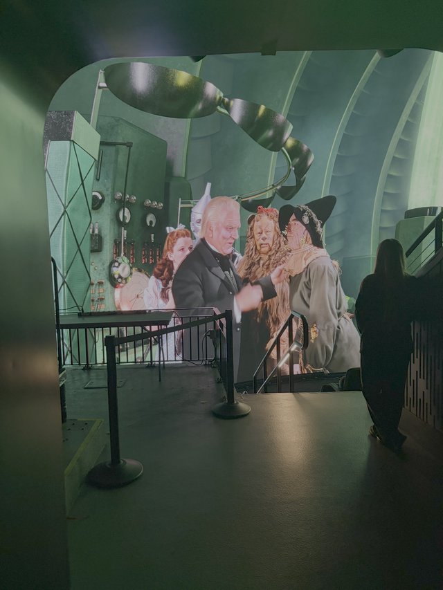 Museum Display Featuring Classic Movie Scene Recreation