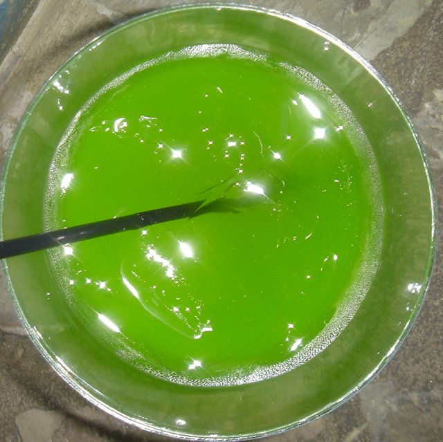 Green Jelly Cocktail
