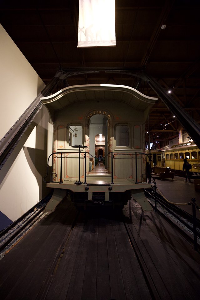Historic Railway Car Interior at Sacramento Train Museum