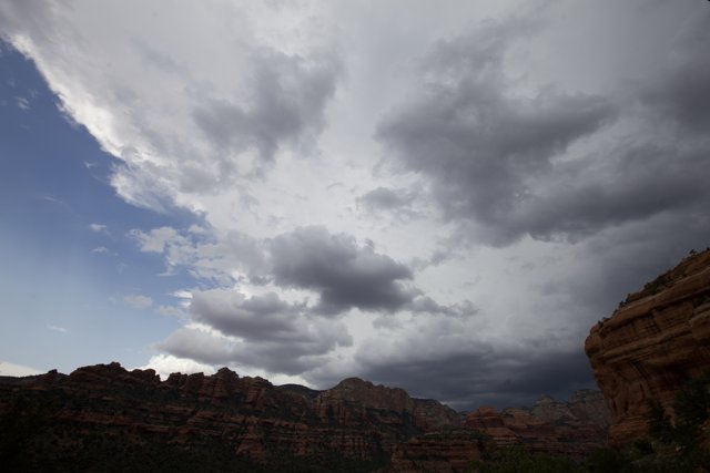 Tempestuous Skies Over Sedona's Red Rocks