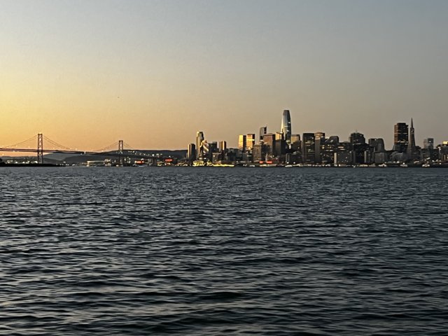 San Francisco Cityscape from Across the Bay