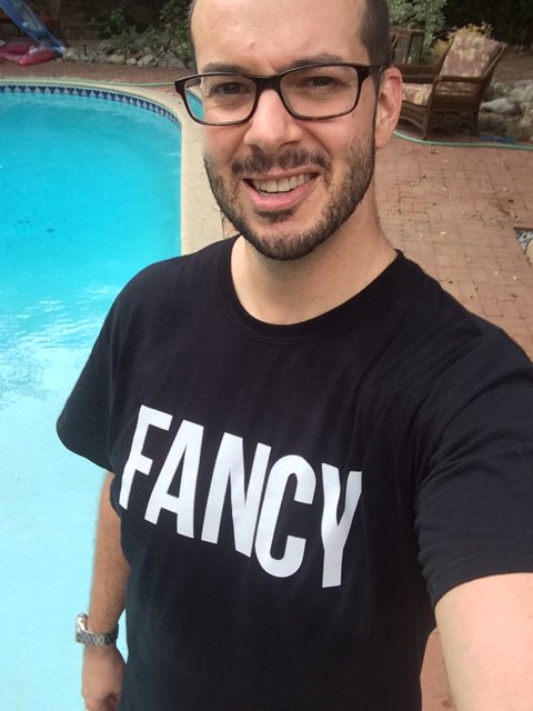Fancy Dave by the Poolside