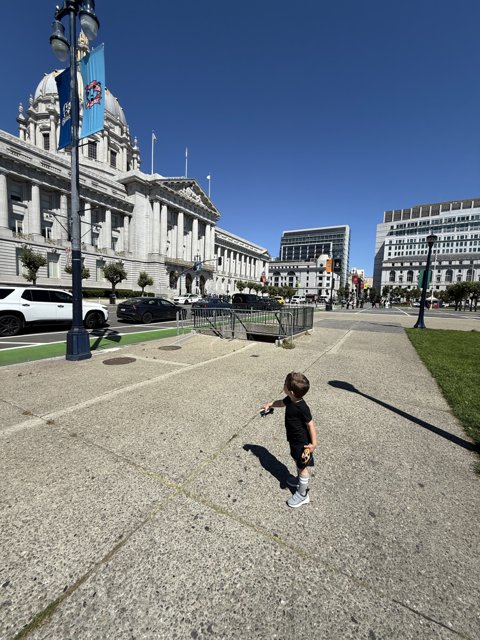 A Day in Civic Center Plaza