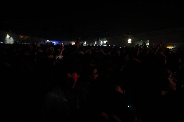 Dark Concert Crowd Surges at Wobbleland 2026