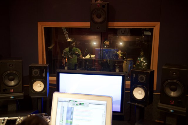 Recording Session for Josh Freese's 2009 Album