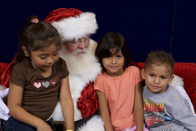 Santa Claus and Children's Joy at APC Xmas Party