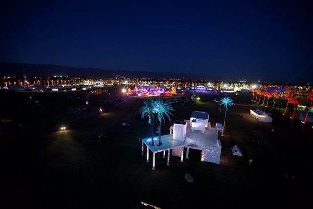 Nighttime Metropolis at Coachella