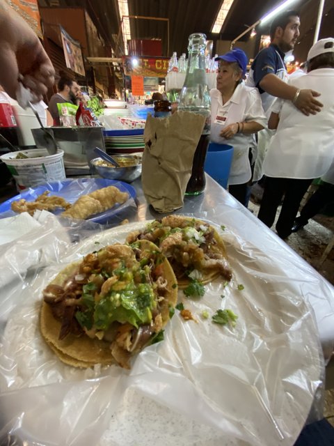 Tacos Galore at the Colorful Market in Mexico City