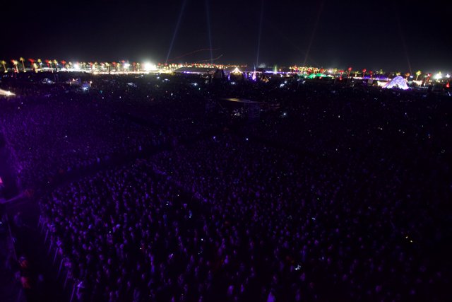 A Sea of Lights: The Electric Atmosphere of Coachella