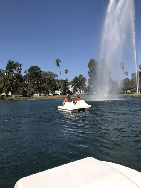 Jet Ski Fun at the Fountain