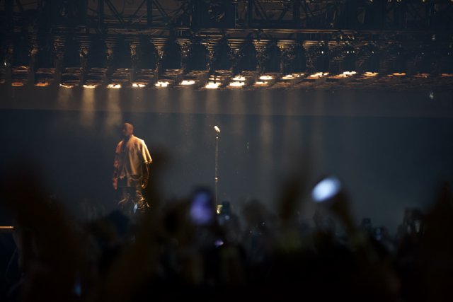 Kanye West Shines on Yankee Stadium Stage