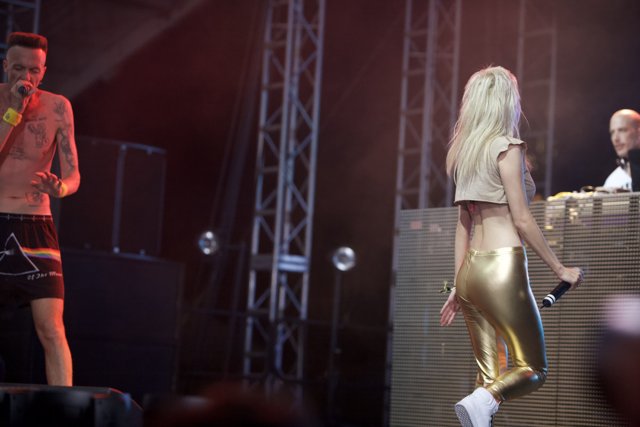 Golden Performance on Coachella Stage