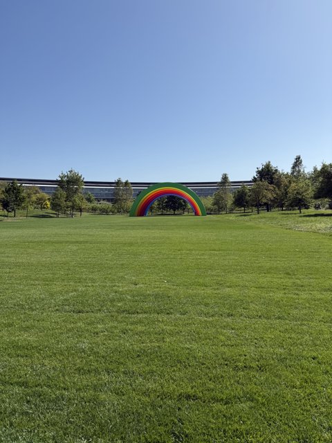 Rainbow Over Apple Park