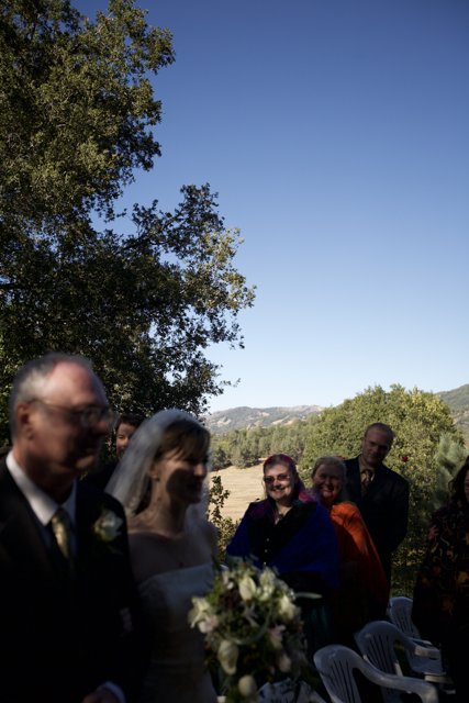 Outdoor Wedding Ceremony Amongst Nature