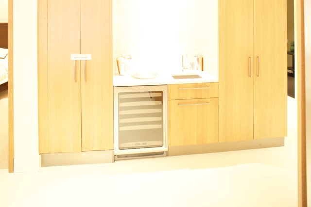 Modern Kitchen with Sleek Cabinet and Sink