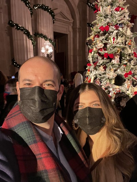 Masked Christmas Celebration