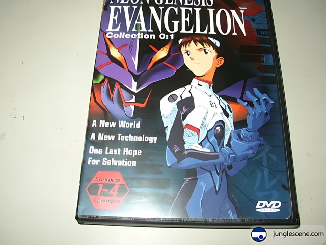 Evangelion Anime DVD Signed by Kei Toume