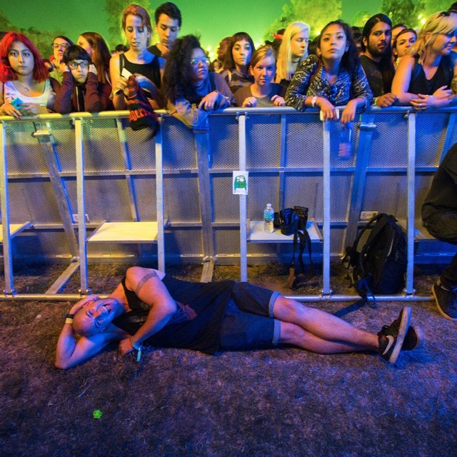 Laid Out in the Crowd