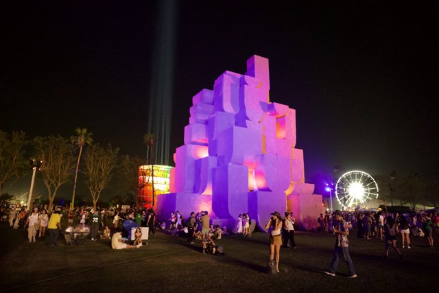 Neon Nights: Capturing the Spirit of Coachella 2024