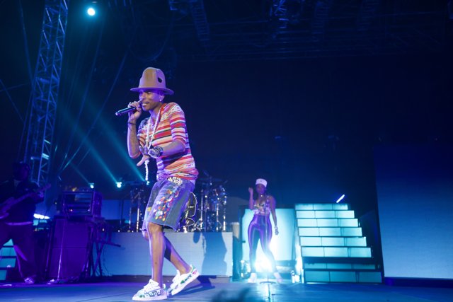 Pharrell Rocks the Crowd at Coachella