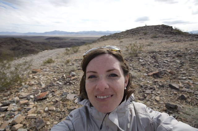 Desert Selfie atop Rocky Ridge at Joshua Tree