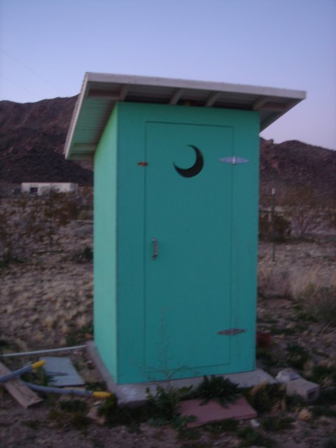 Blue Moon Outhouse