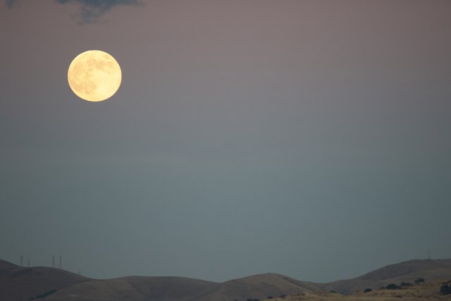 Walnut Creek Moonrise